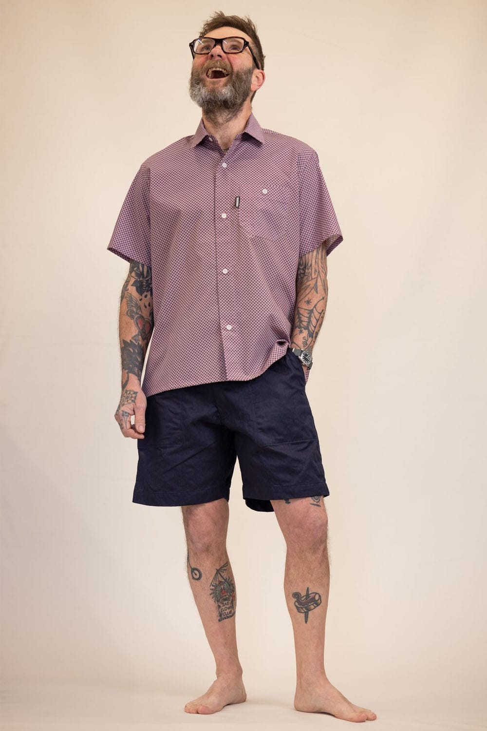 Fatigue Shorts / Navy