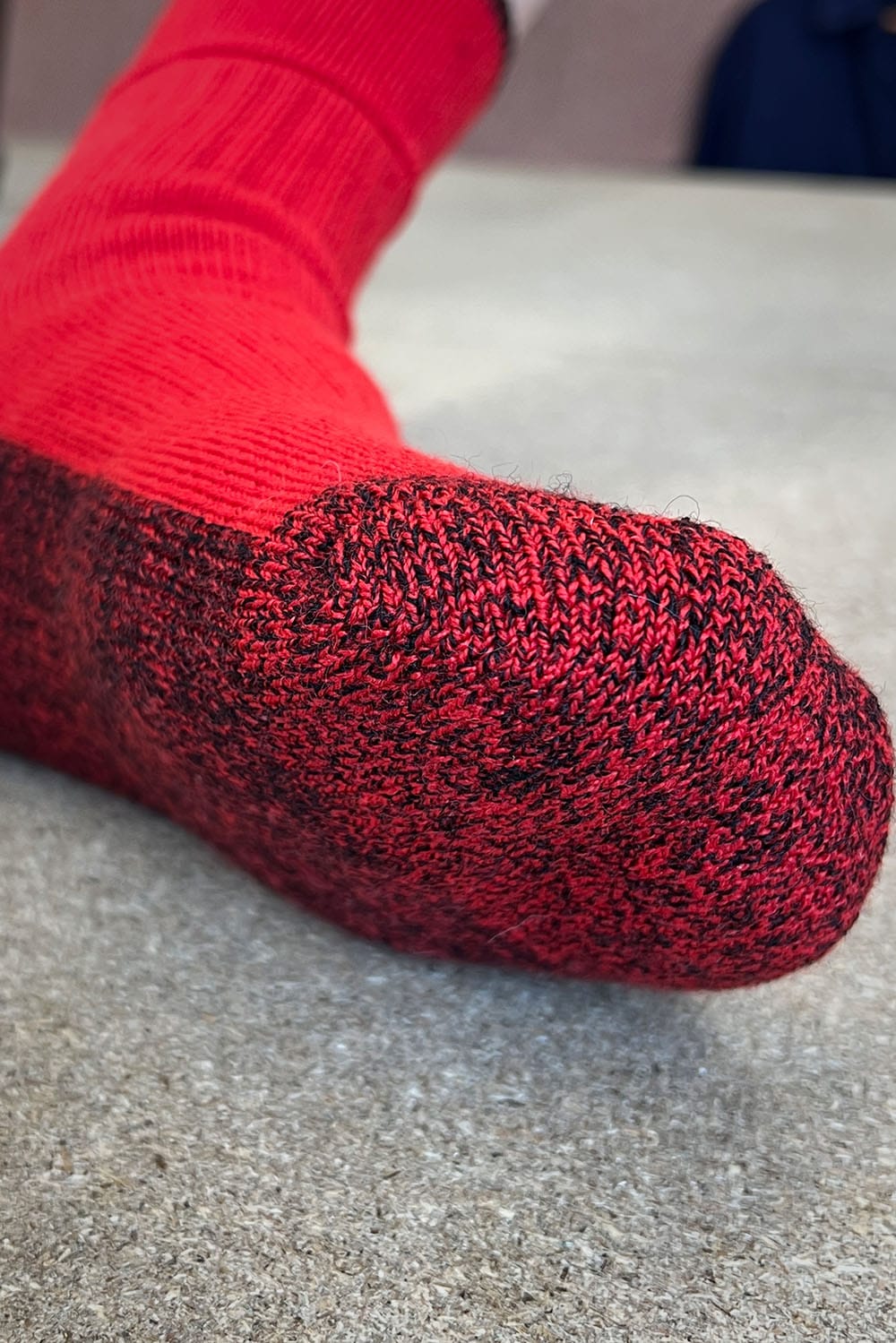 Merino Trail Socks / Red