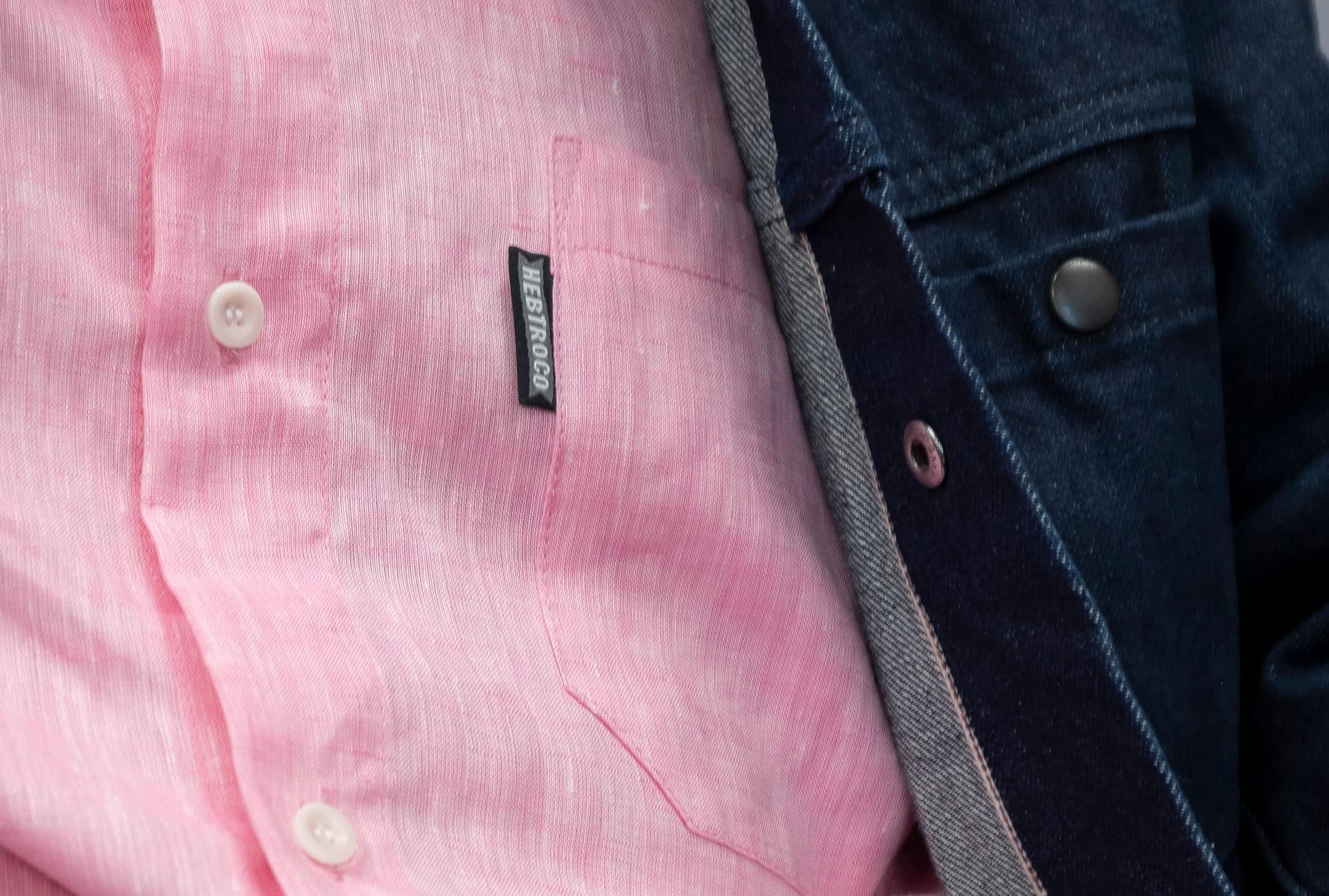 Linen Shirt / Pink