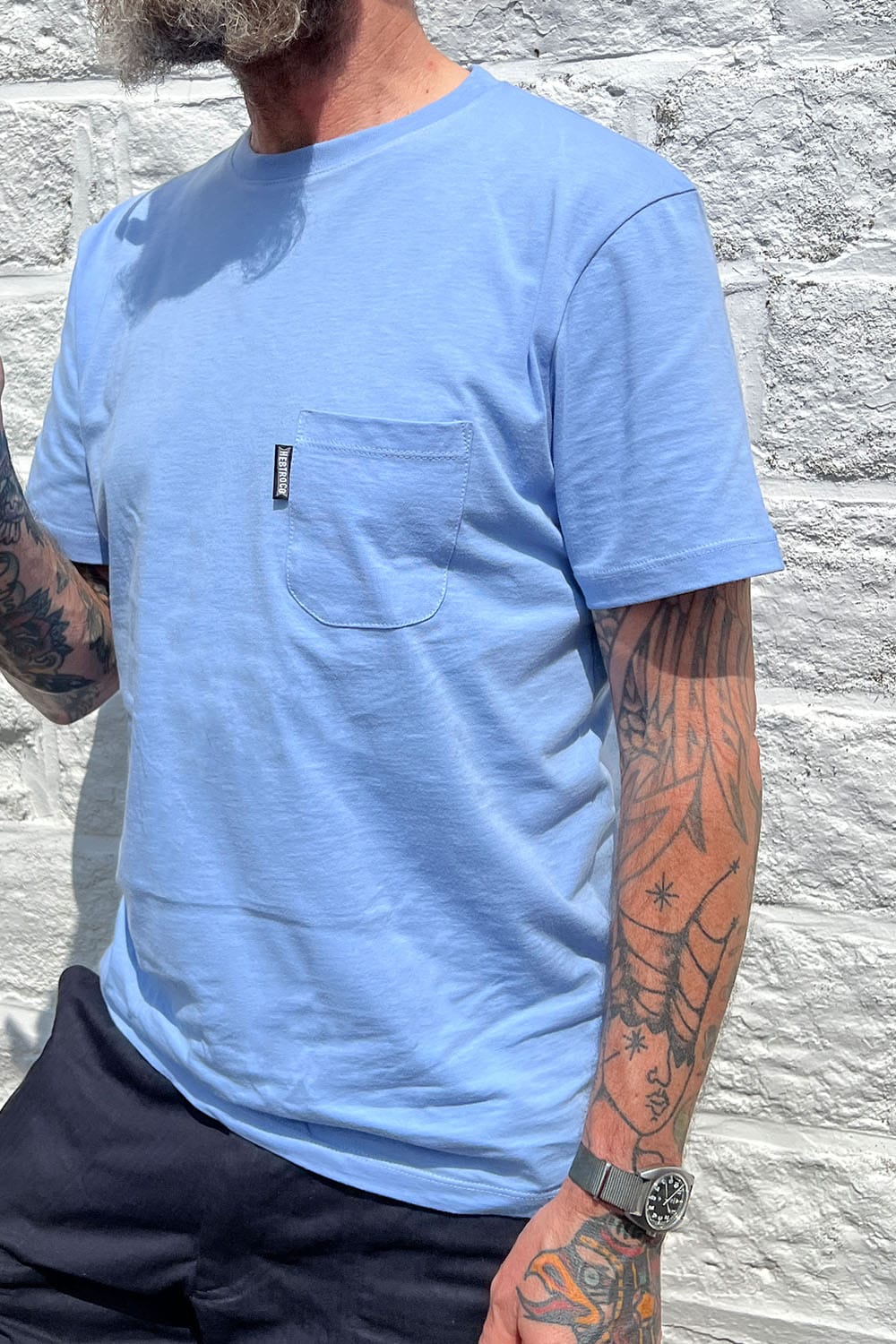 Hydrangea Pocket T-Shirt