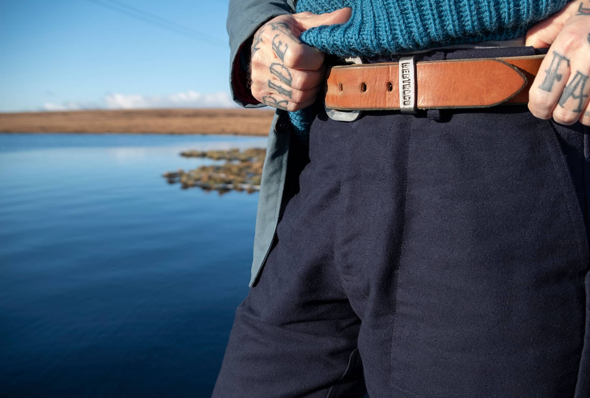 Fatigue Pants / Navy Moleskin