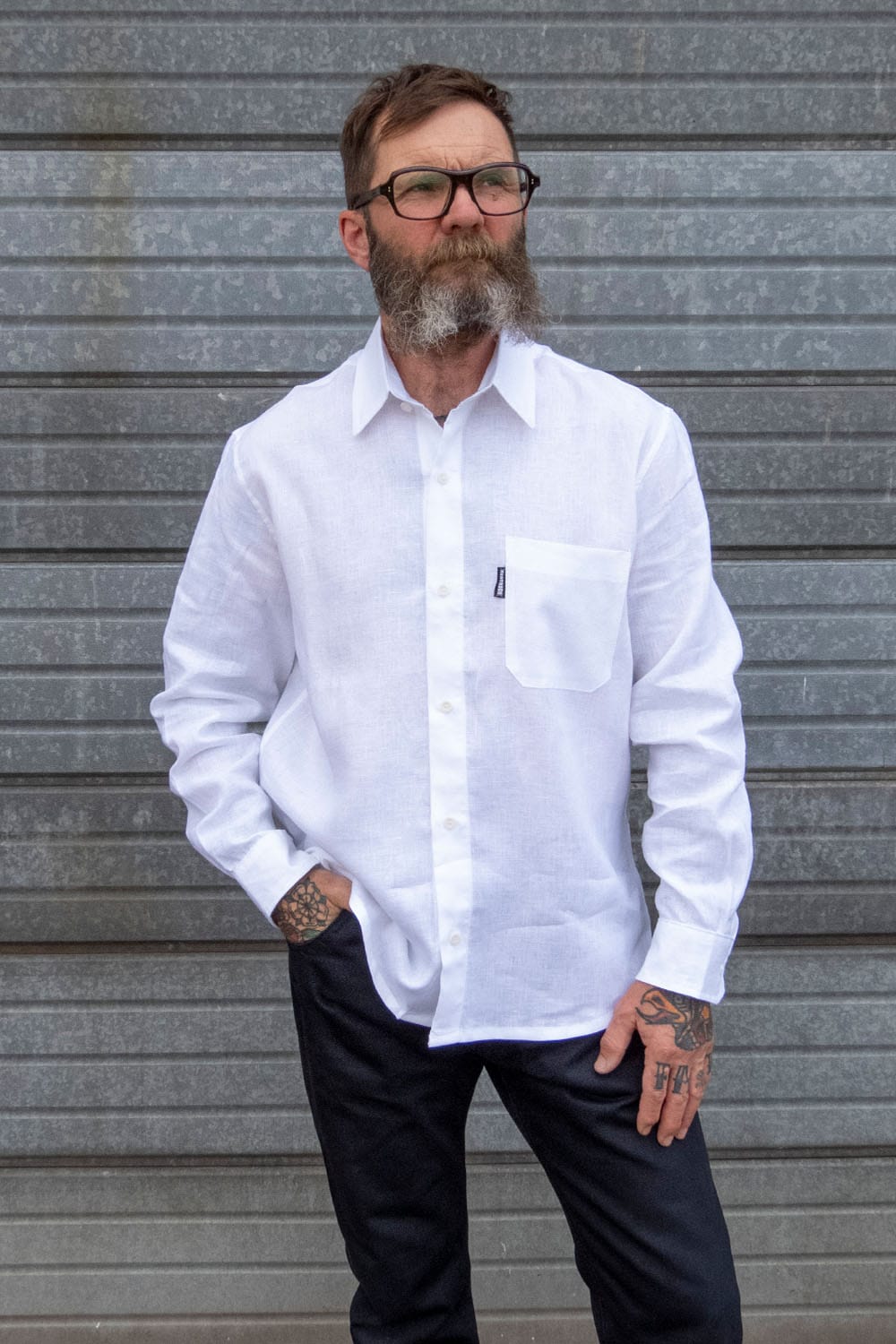 Linen Shirt / White