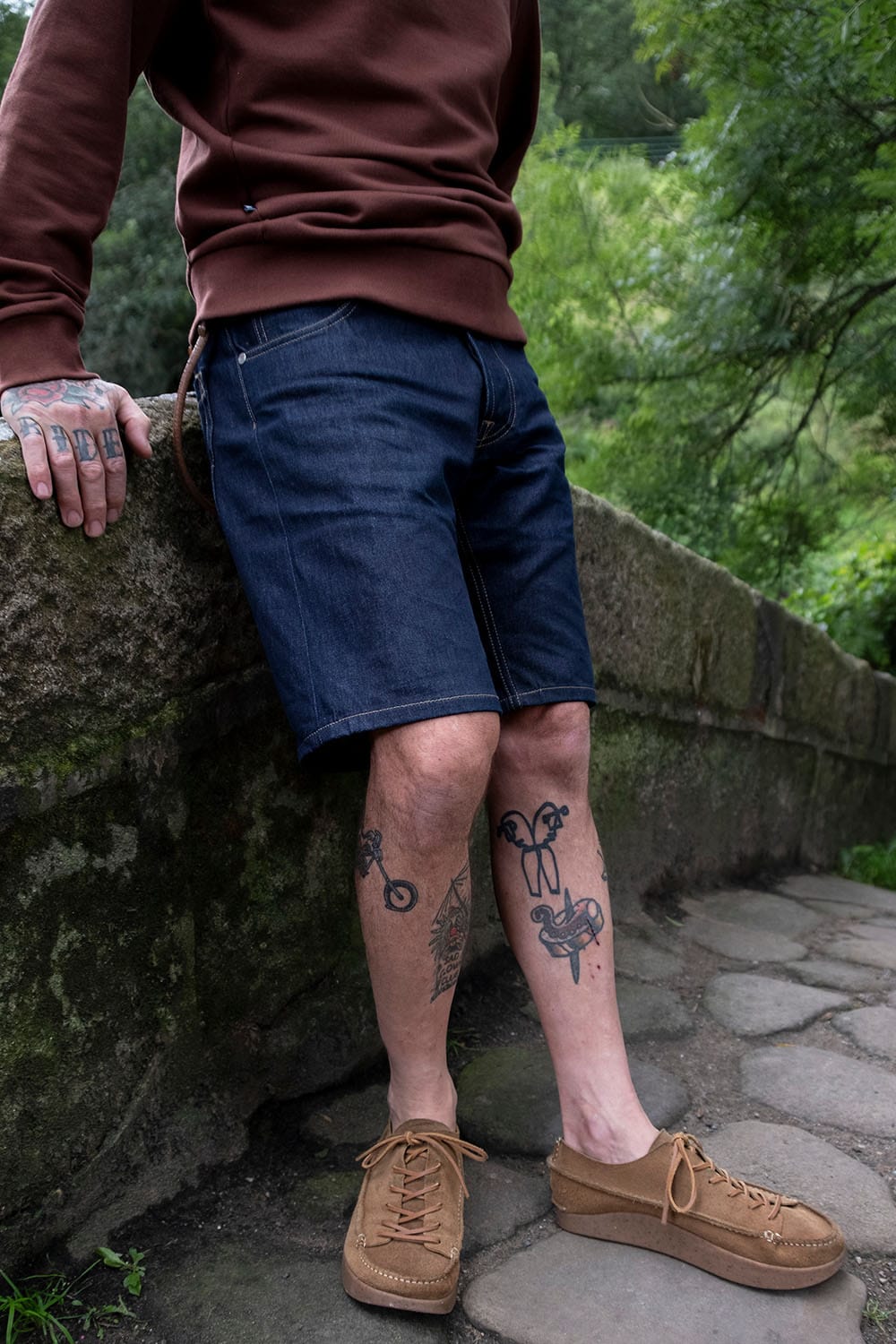 V6 Selvedge Denim Shorts / Indigo