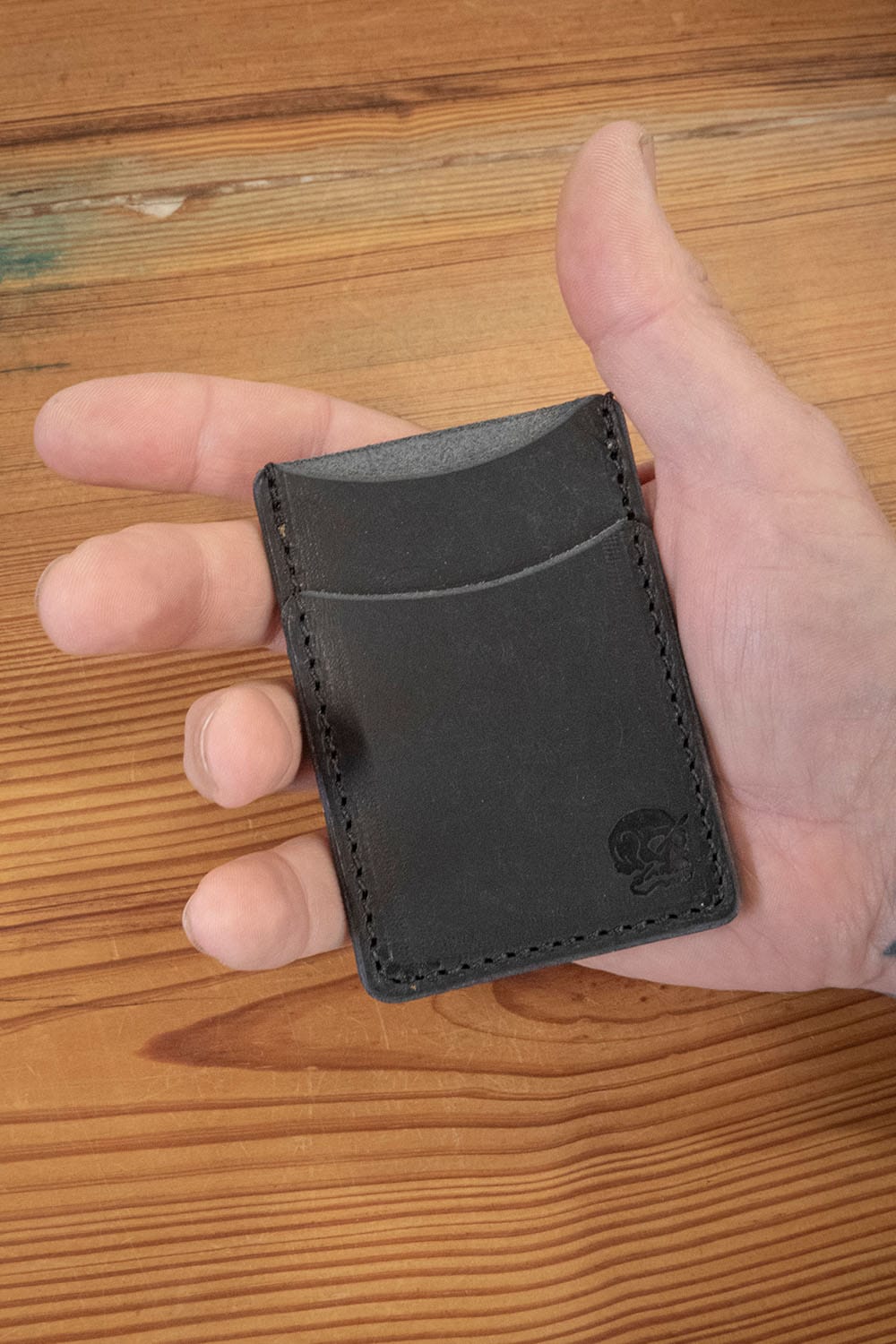 Minimus Leather Wallet / Black