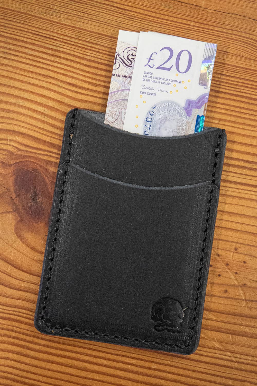 Minimus Leather Wallet / Black