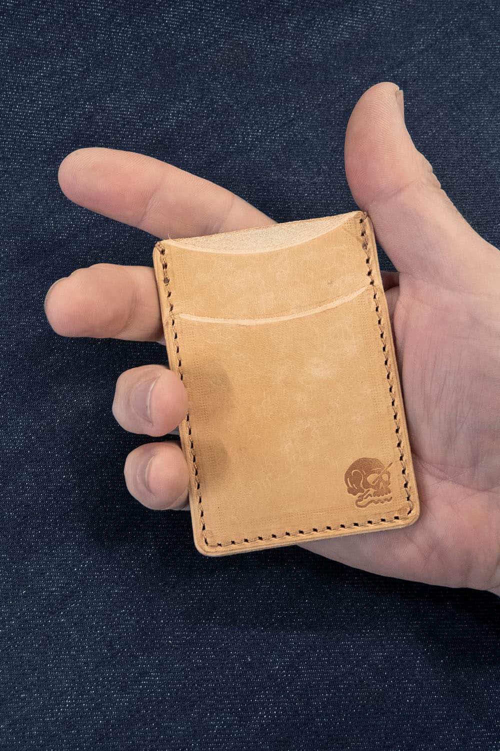 Minimus Leather Wallet / Natural Tan