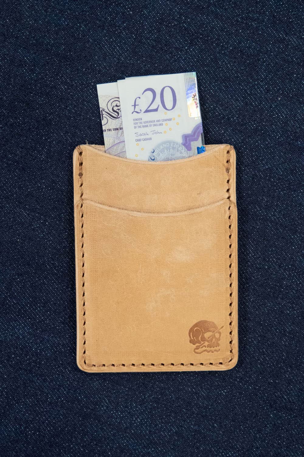 Minimus Leather Wallet / Natural Tan