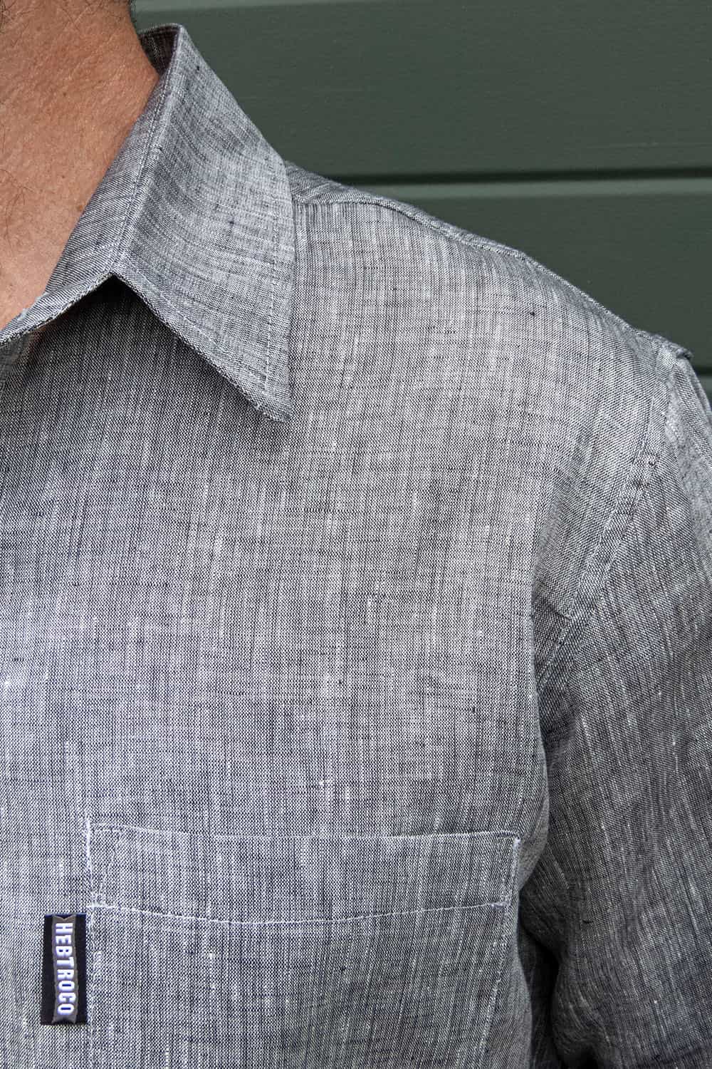 Linen Shirt / Grey
