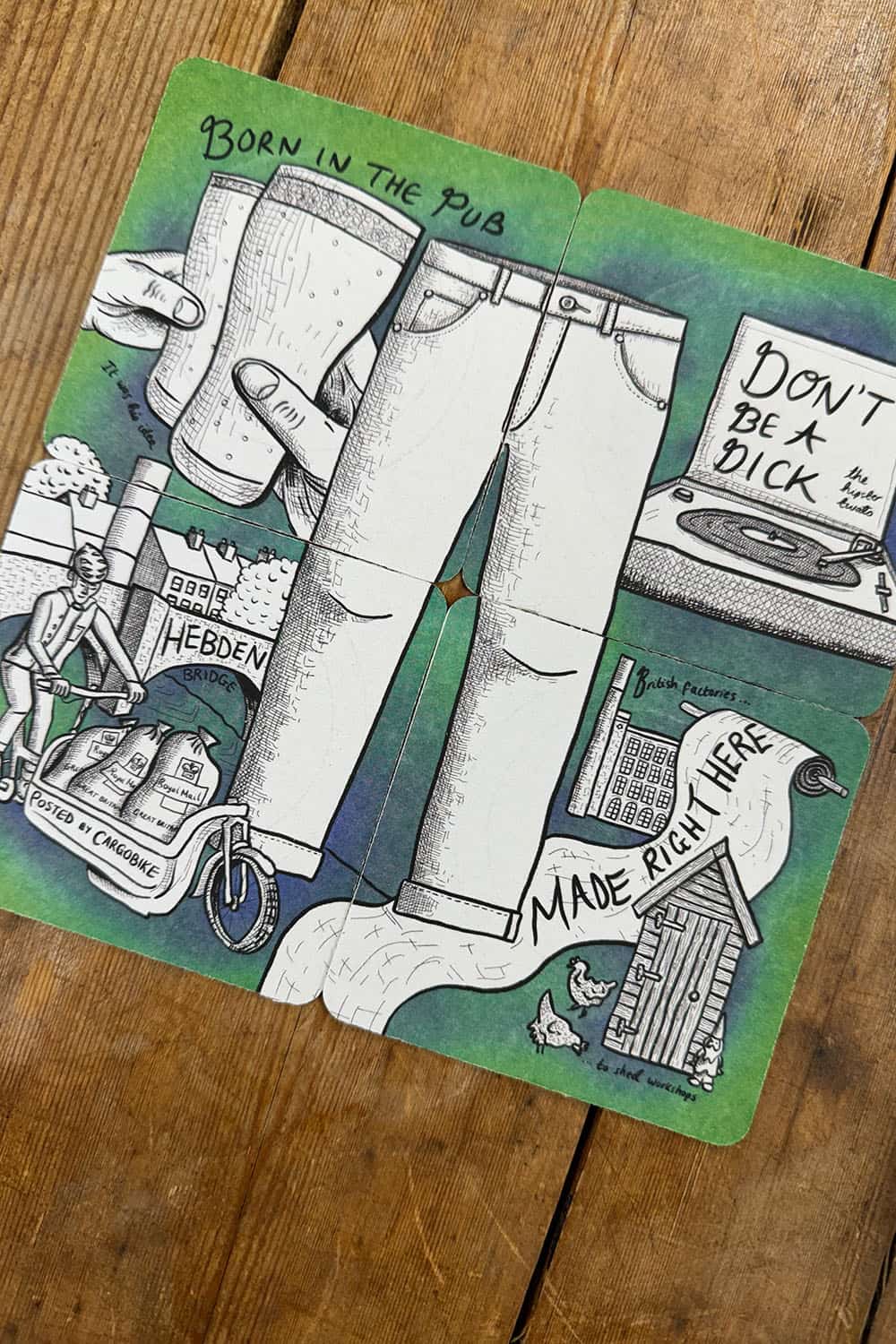 HebTroCo Beer Mat Coaster Pack