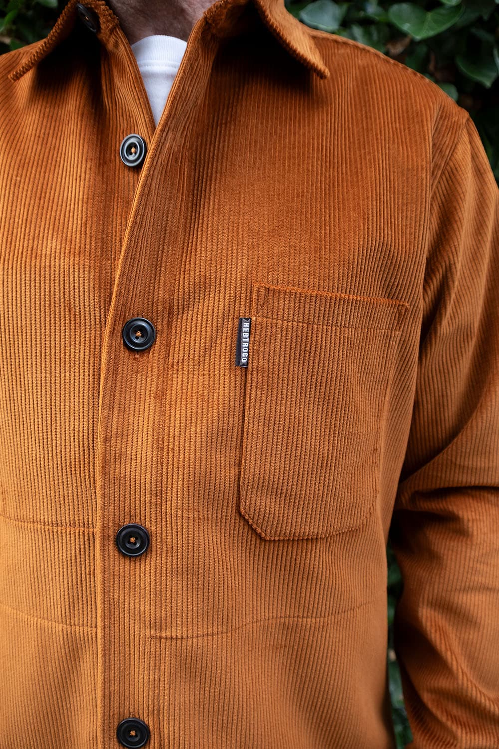 Cord Overshirt / Cognac
