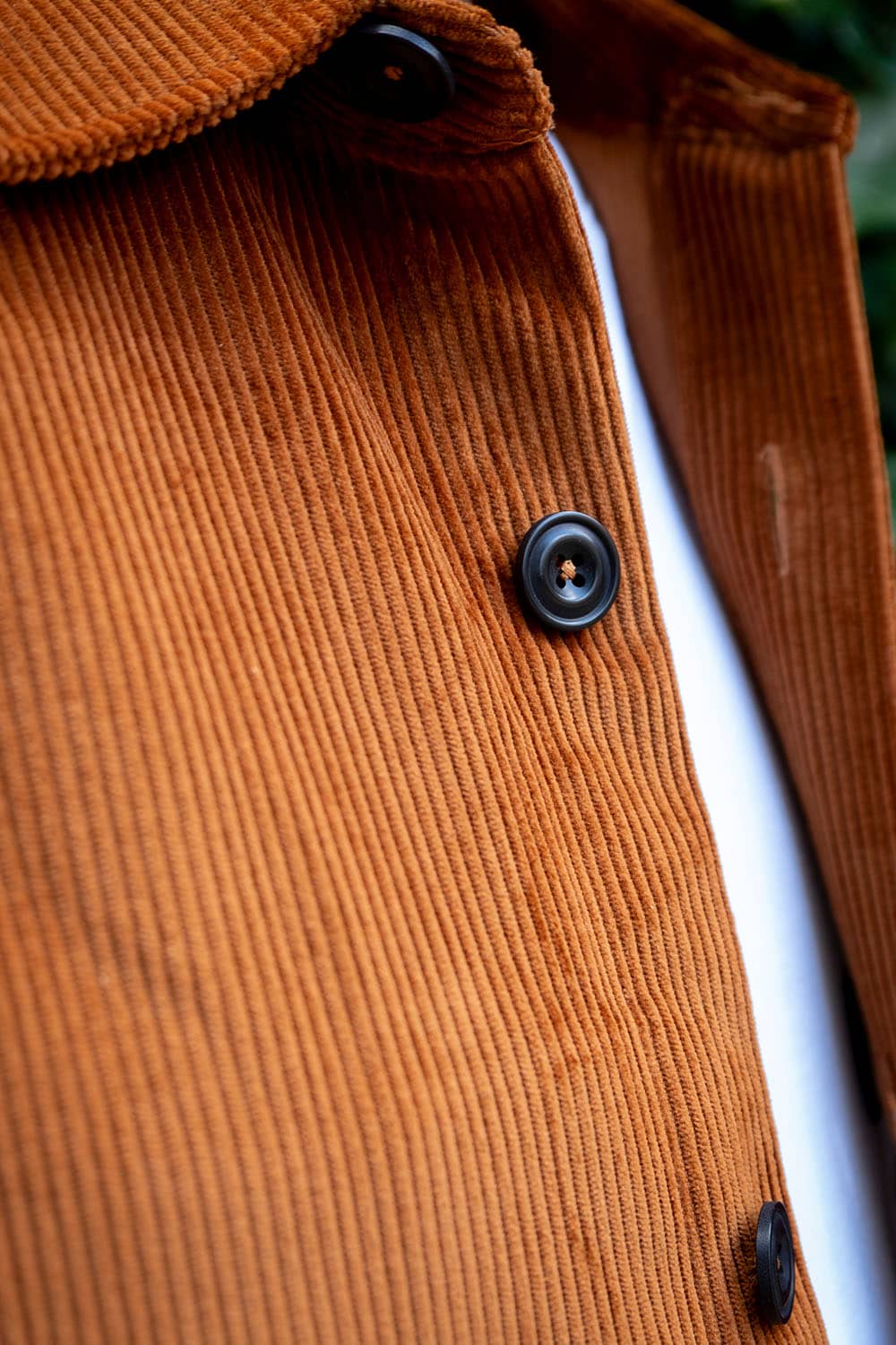 Cord Overshirt / Cognac