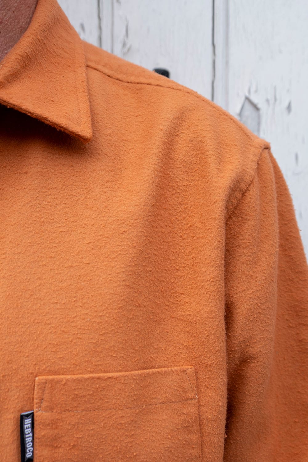 Moleskin Overshirt Reworked / Cinnamon