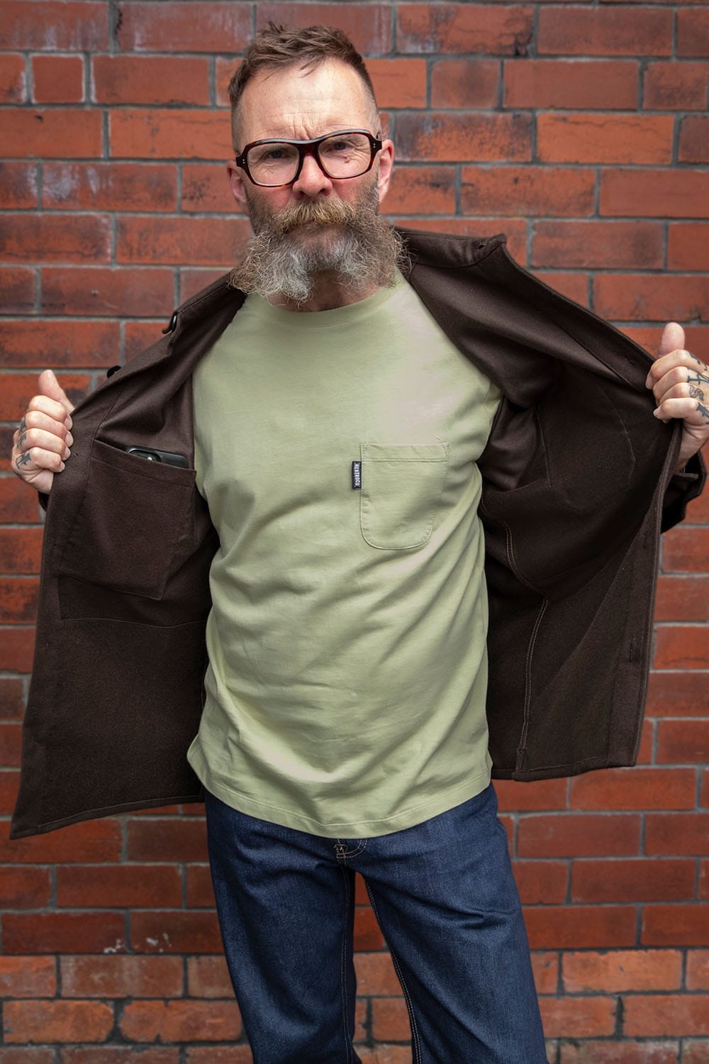 Sage Pocket T-Shirt