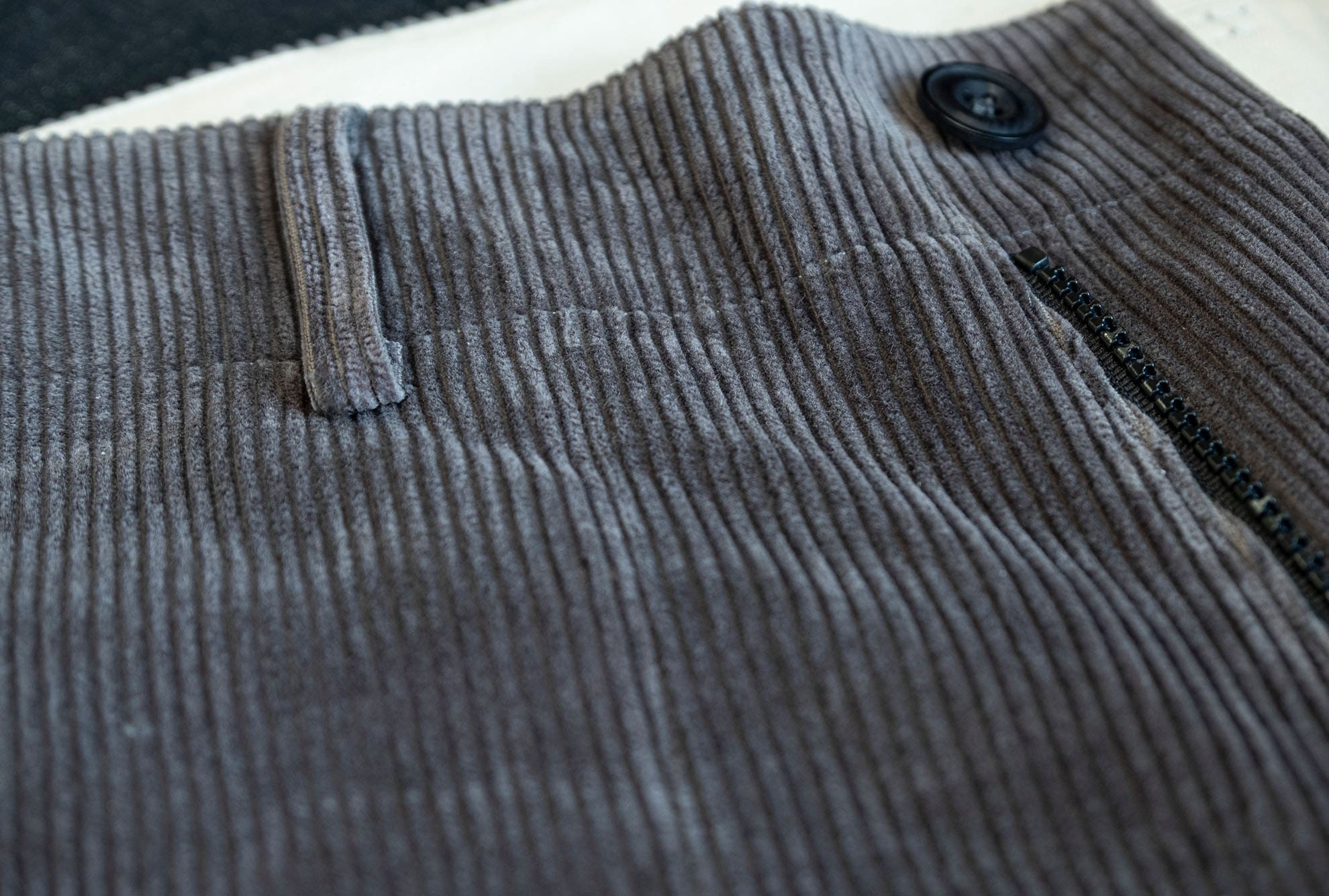 Fatigue Pants / Grey Corduroy