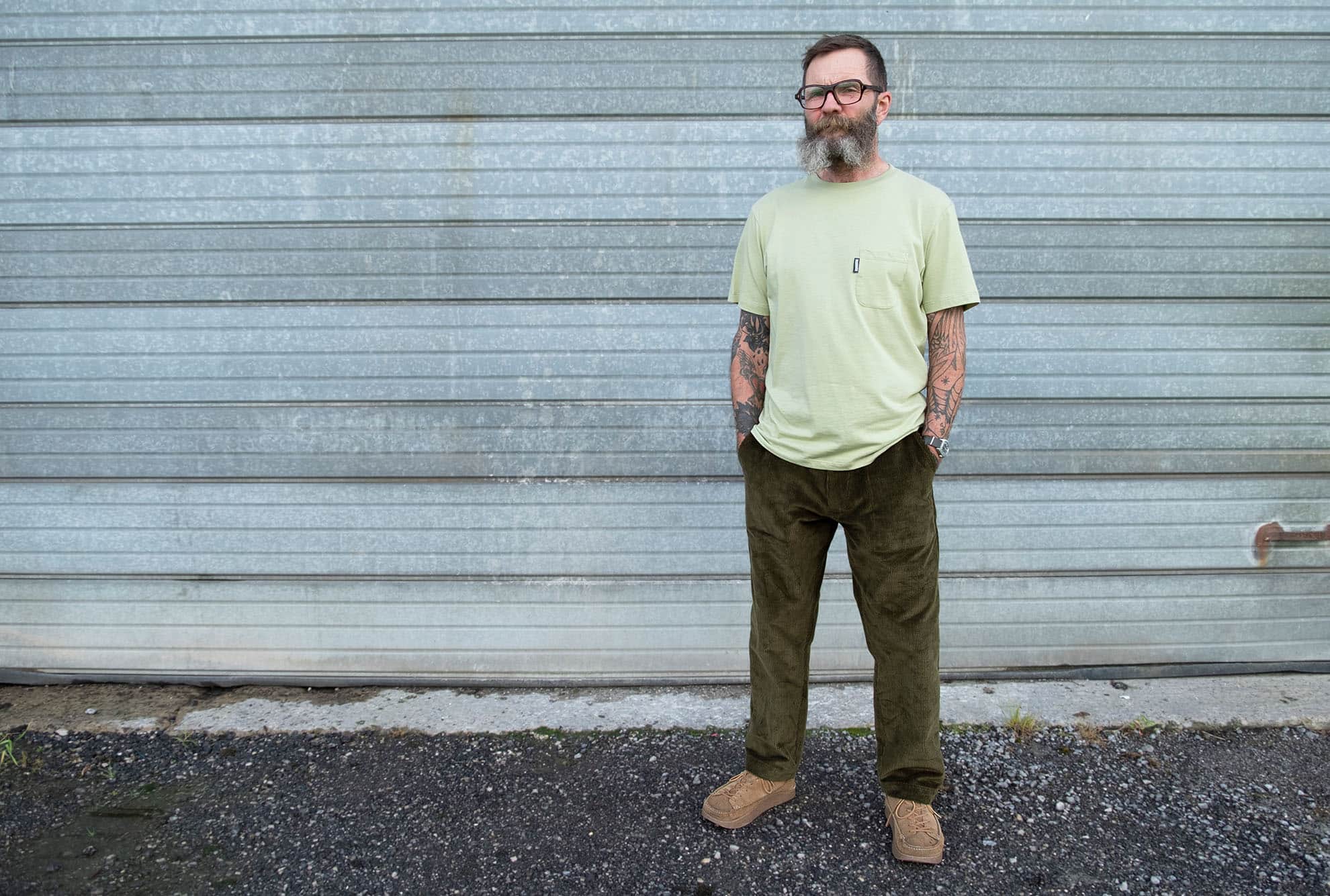 Fatigue Pants / Olive Corduroy