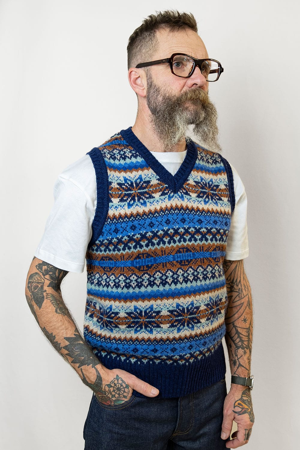 Fair Isle Tank-Top