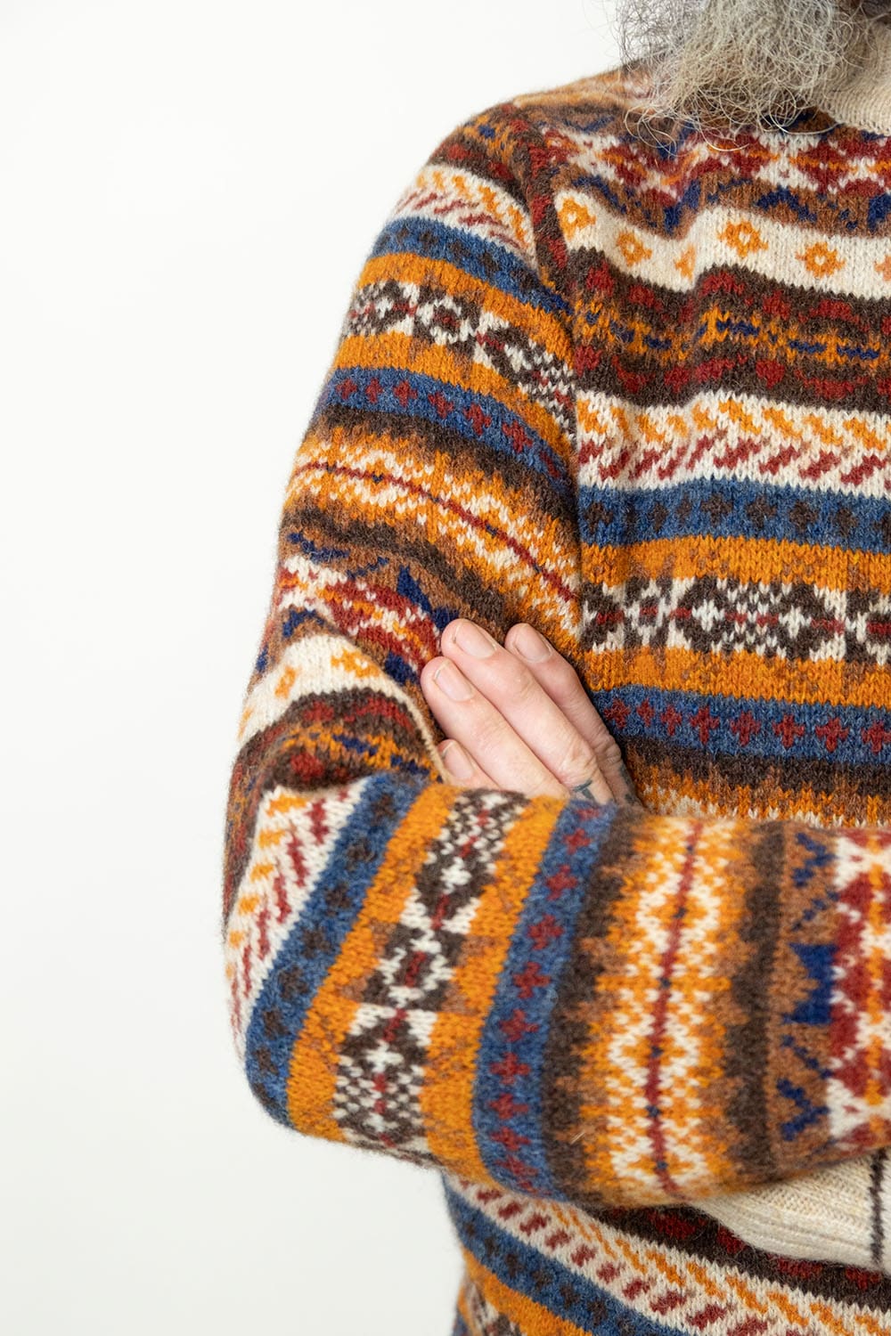 Fair Isle Jumper / Tusk