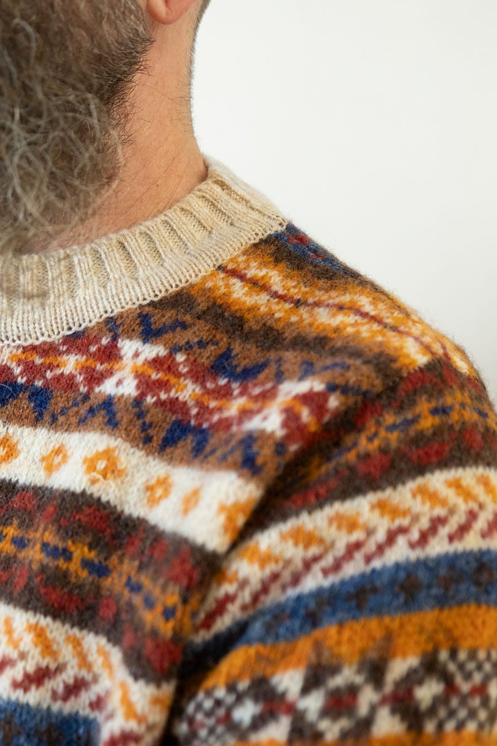 Fair Isle Jumper / Tusk
