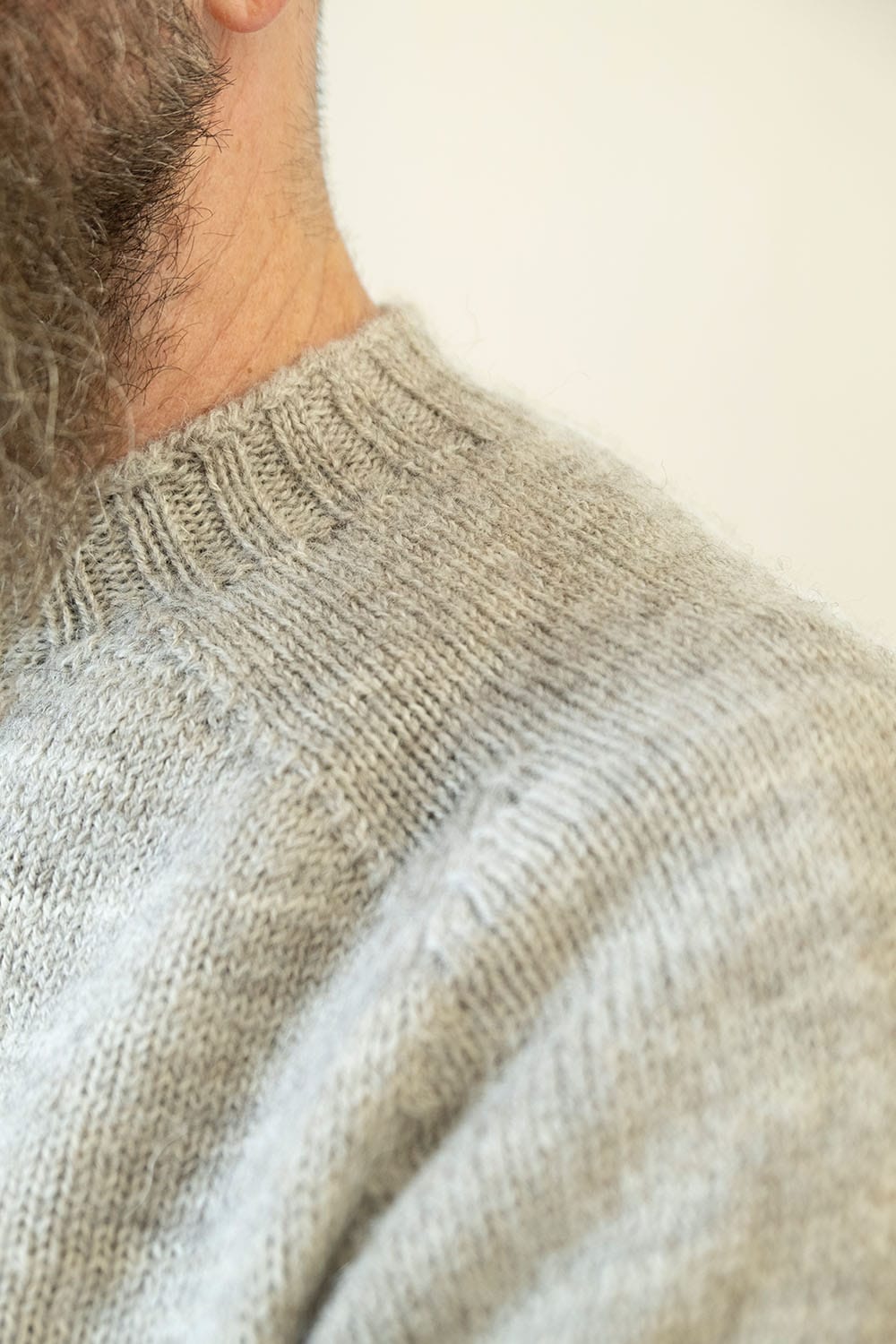 True Voe Shetland Jumper / Lunar