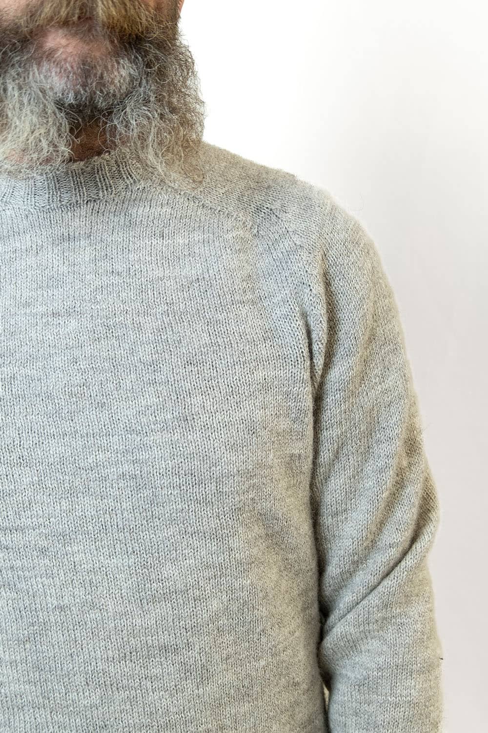 True Voe Shetland Jumper / Lunar