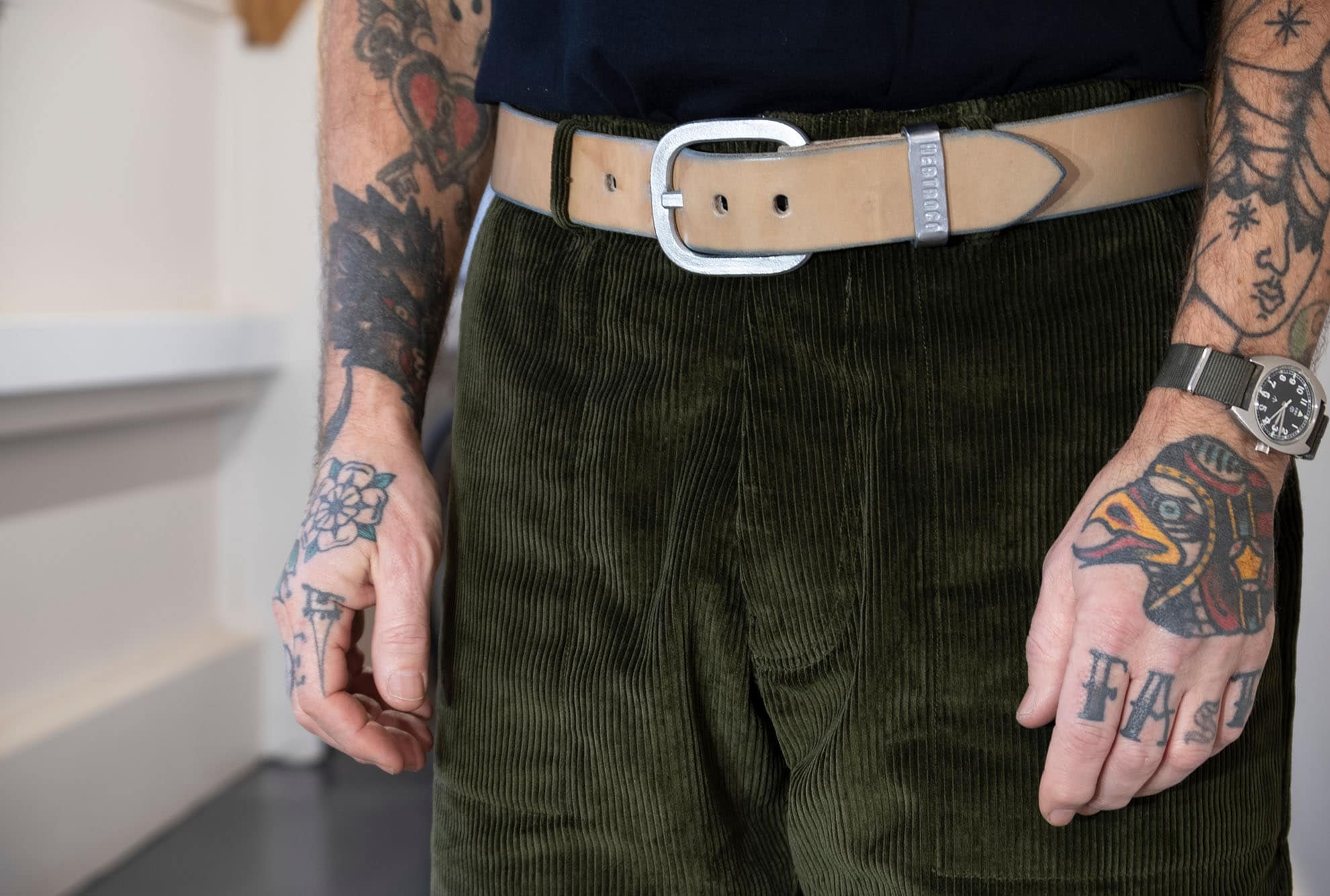 Fatigue Pants / Olive Corduroy