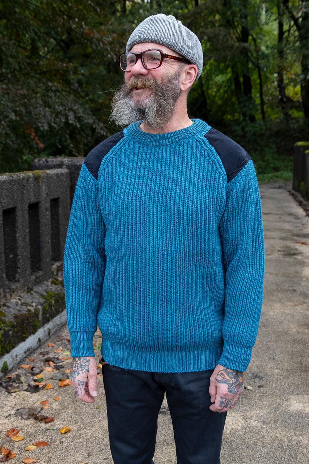 Man of Action Jumper / Air Blue