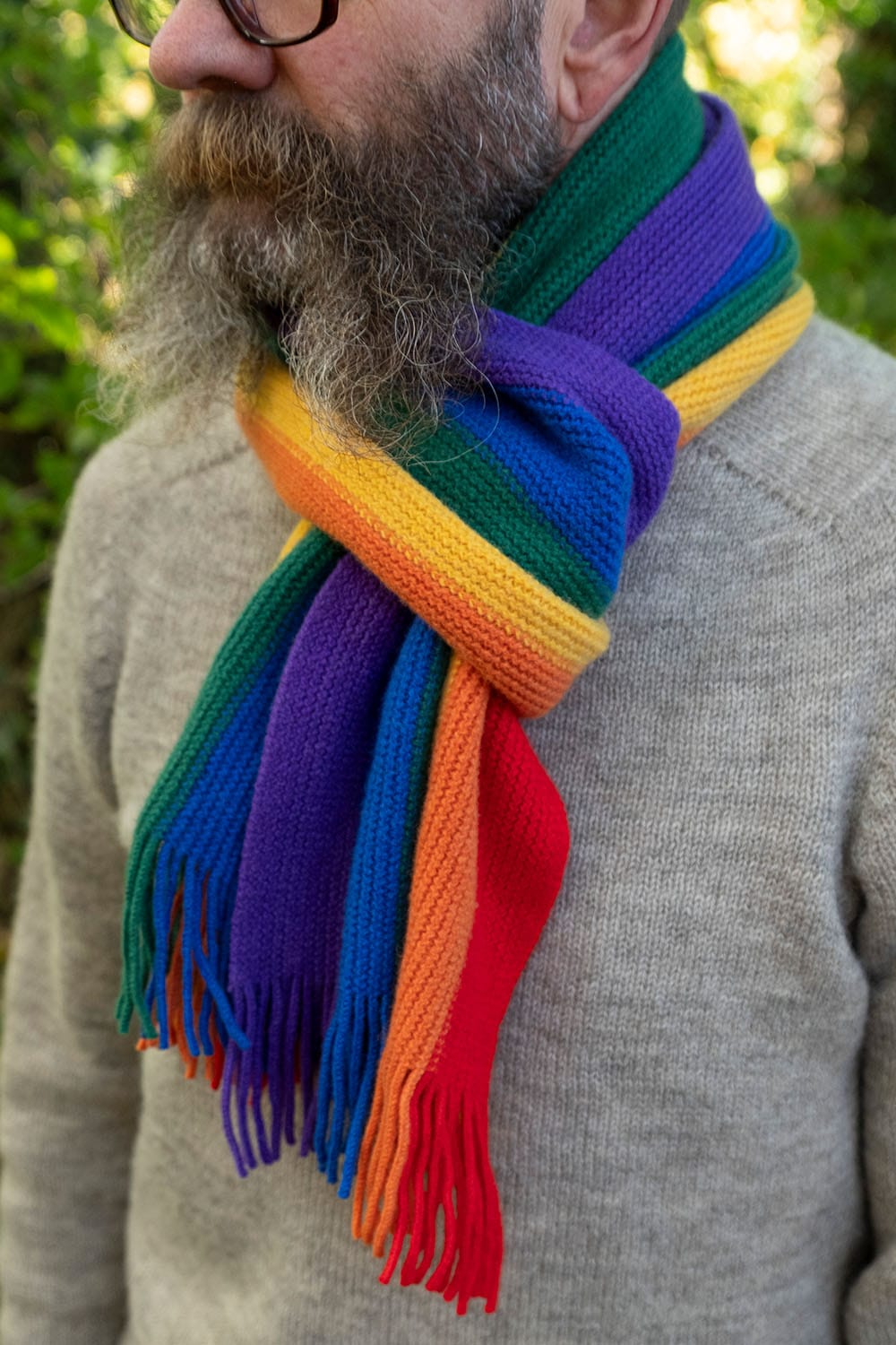 Warp Scarf / Rainbow