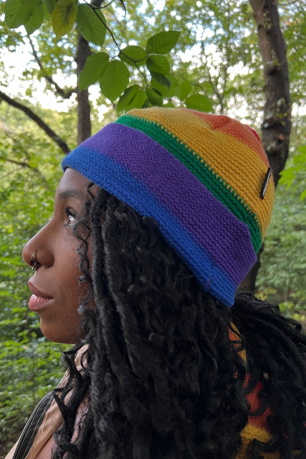 Rainbow Beanie