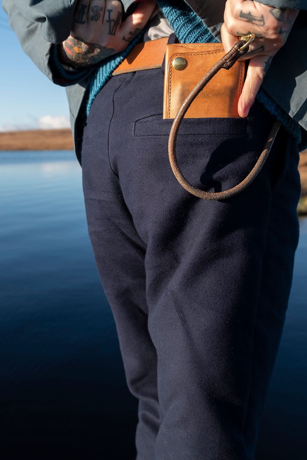 Fatigue Pants / Navy Moleskin