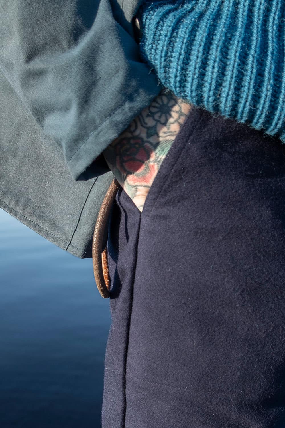 Fatigue Pants / Navy Moleskin