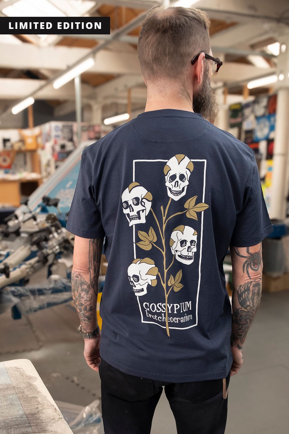 Cotton Skull T-Shirt