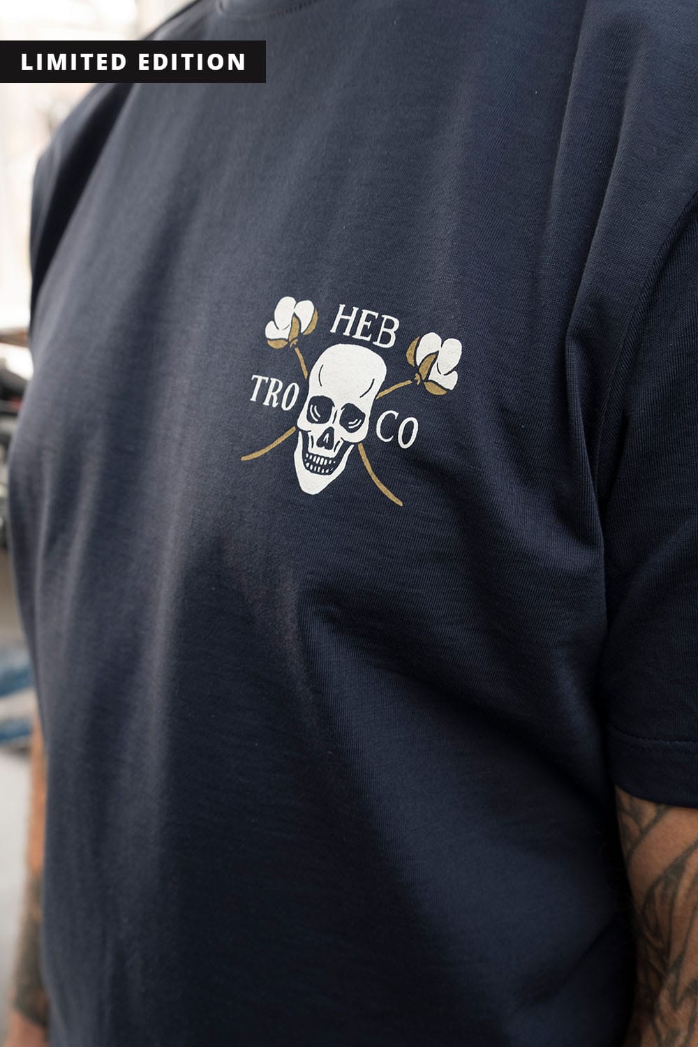 Cotton Skull T-Shirt