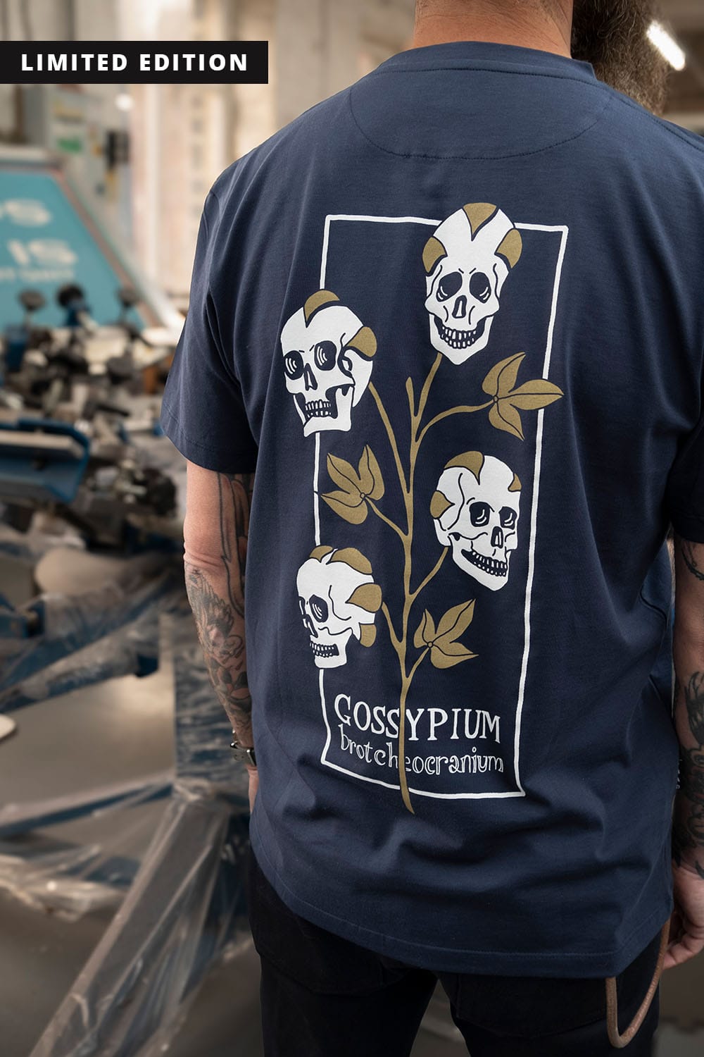 Cotton Skull T-Shirt