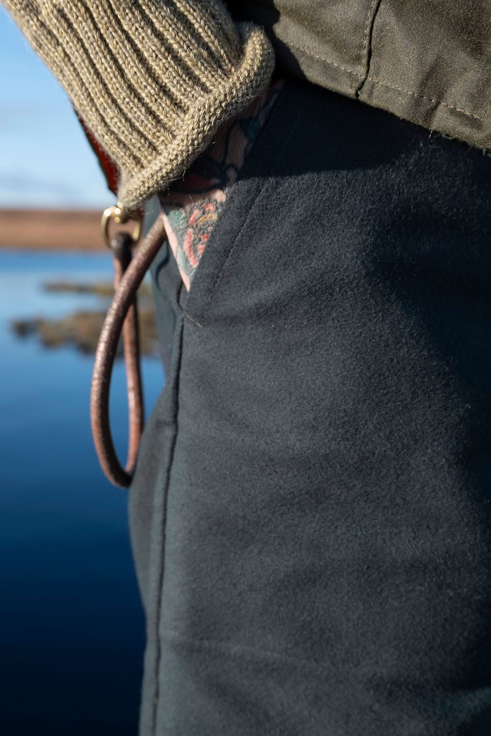 Fatigue Pants / Grey Moleskin