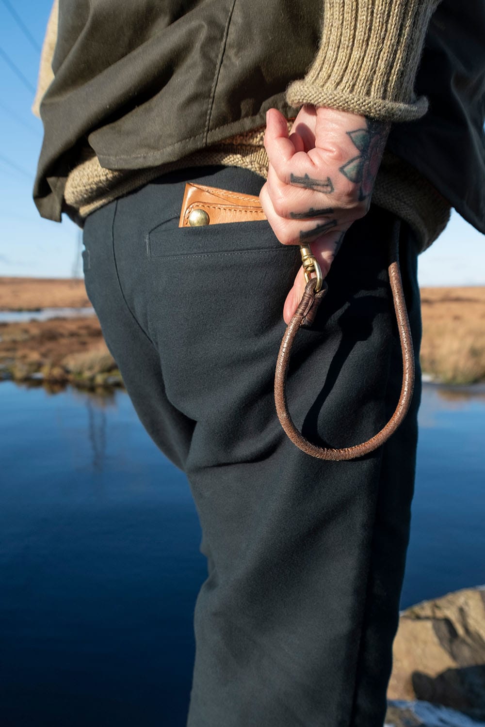 Fatigue Pants / Grey Moleskin
