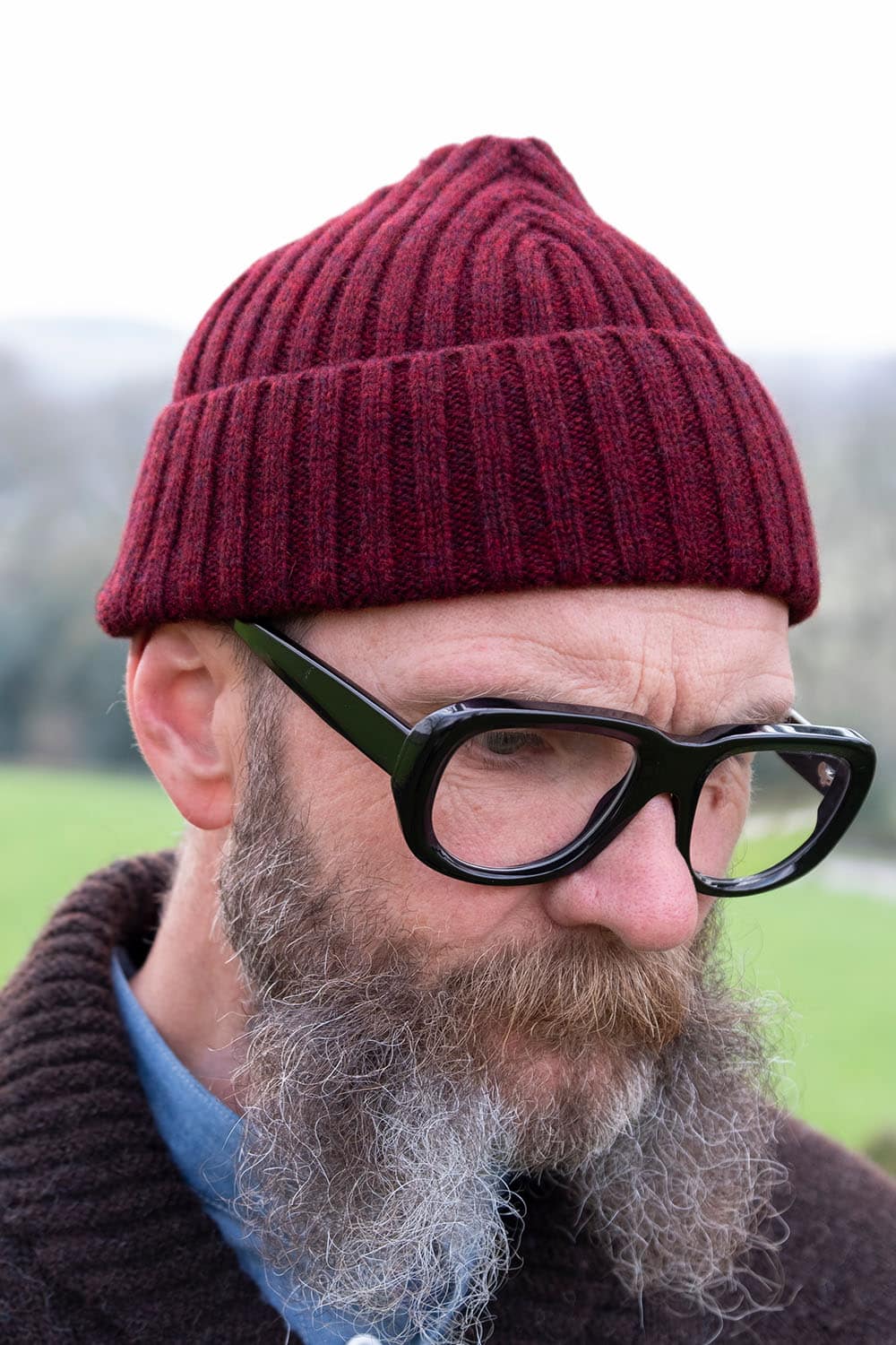Hoyk Hat / Burgundy Marl