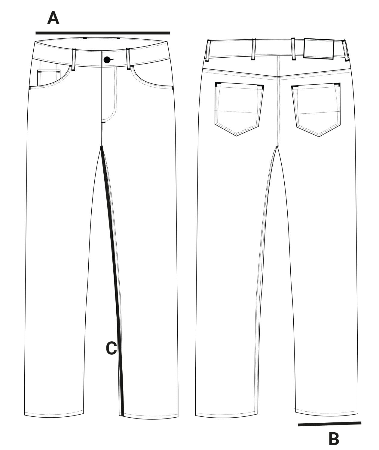 GVNR-B Jeans / Bedford Cord