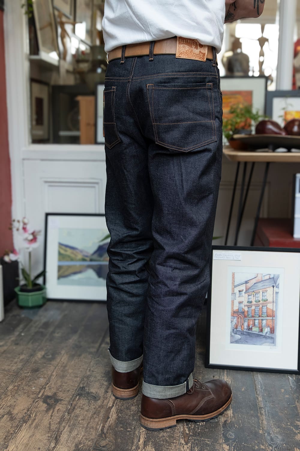 GVNR-14 Selvedge Denim Jeans / Indigo