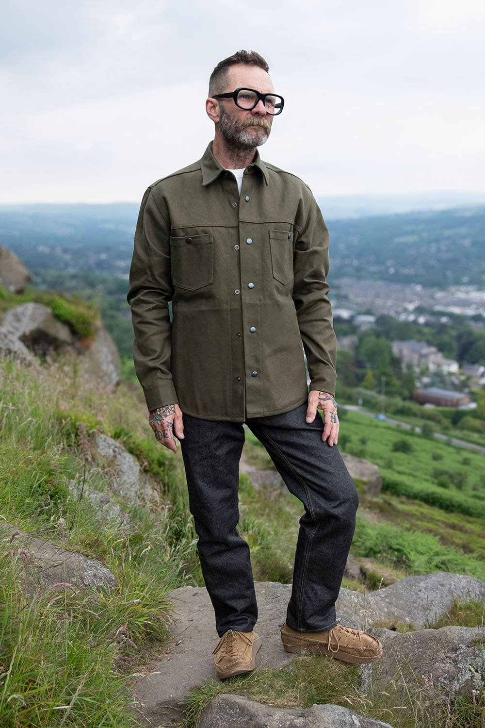 Iron Shirt / Khaki Twill