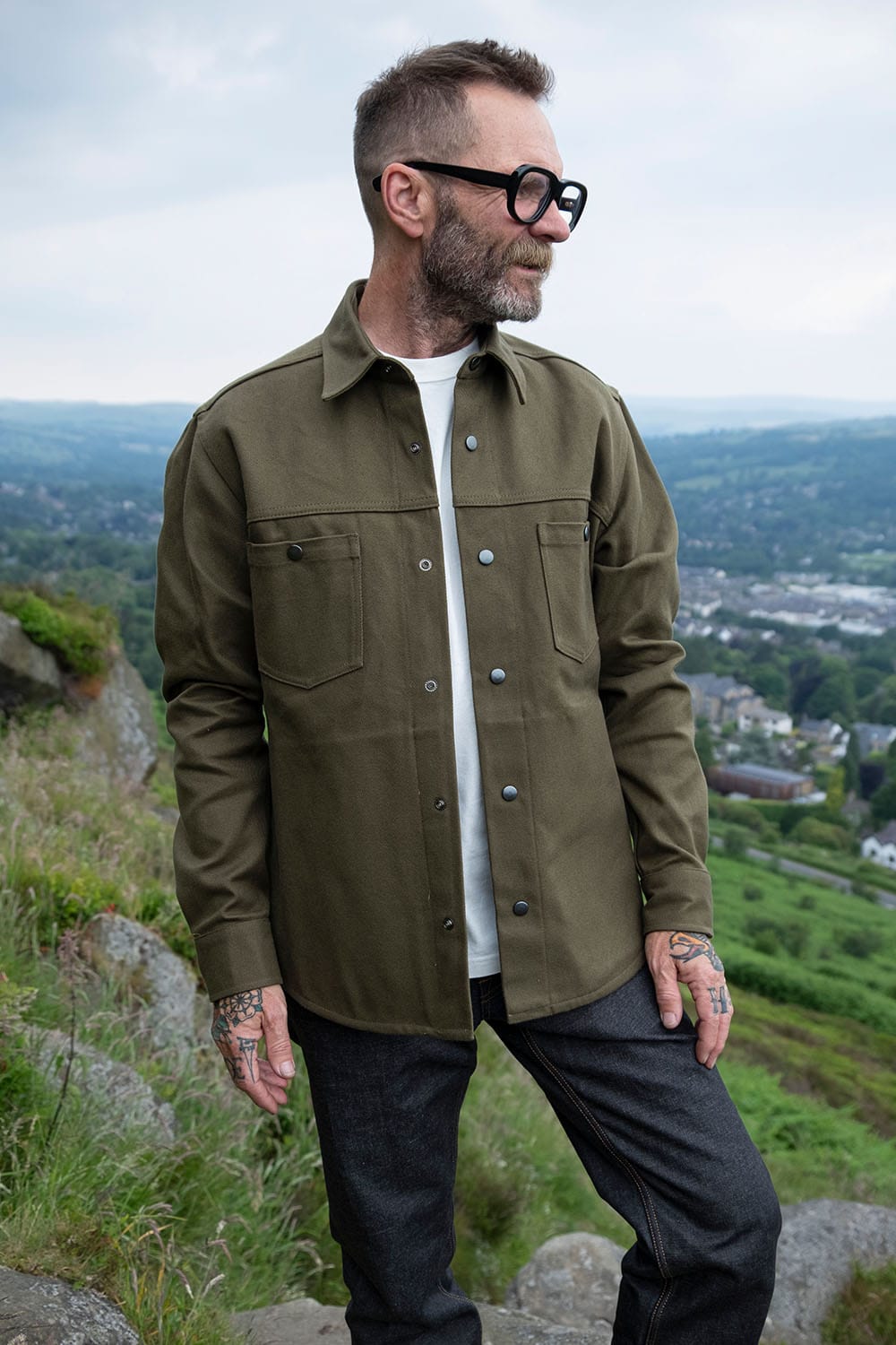 Iron Shirt / Khaki Twill