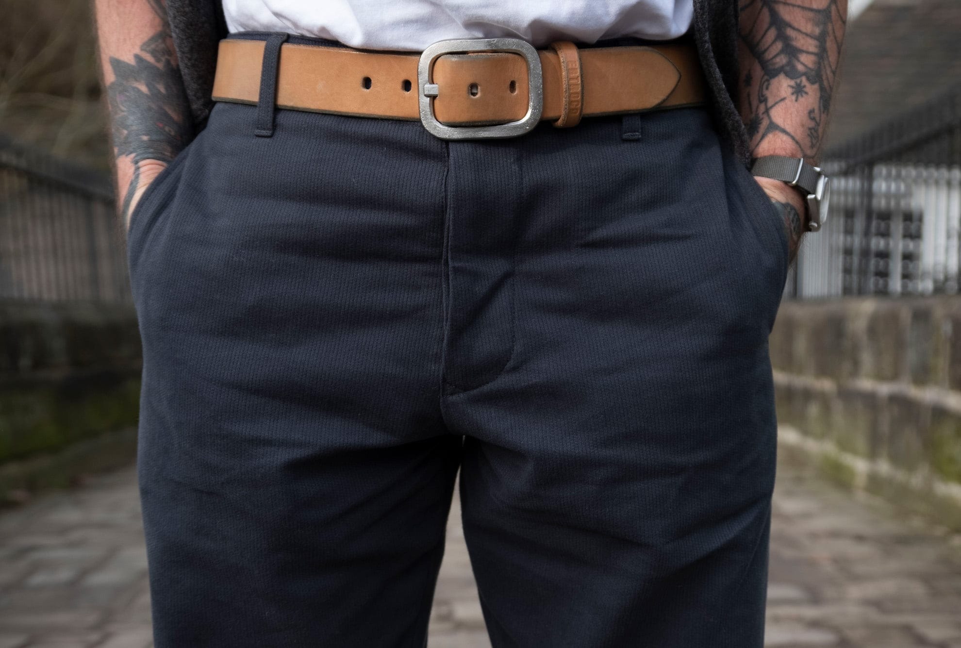 Mili Chinos / Navy Bedford Cord