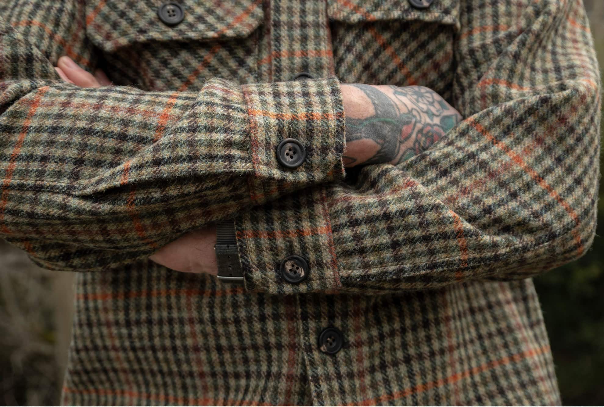 USB35 Wool Overshirt