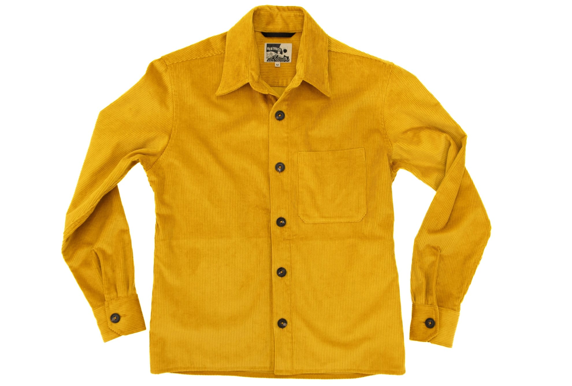 King Cord Overshirt / Gold