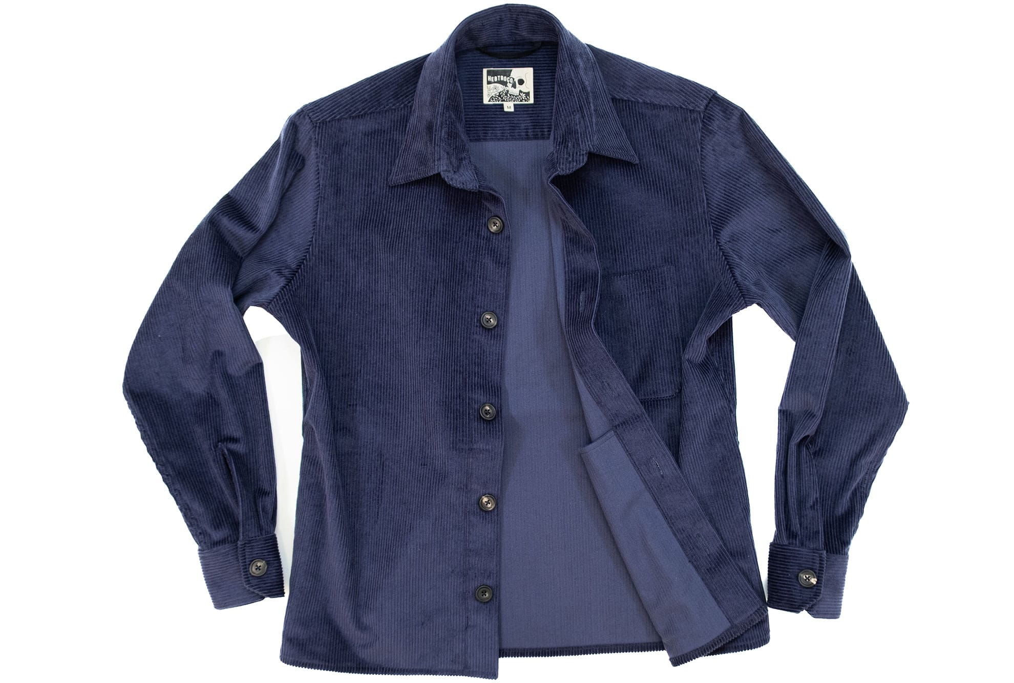 King Cord Overshirt / Navy