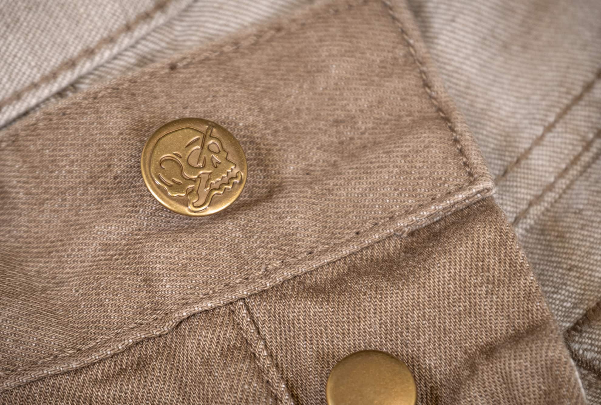 BRTR-11 Selvedge Denim Jeans / Tan