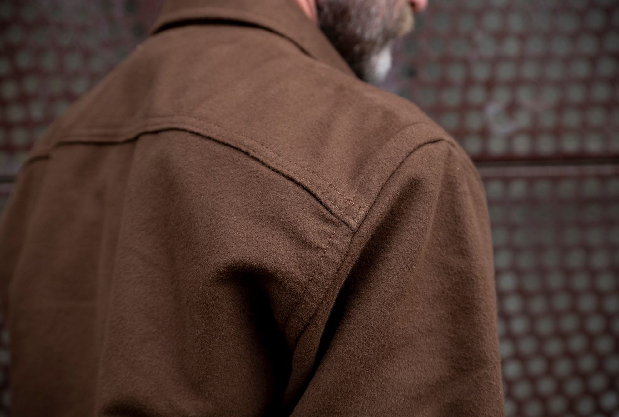 Small Brown Moleskin Iron Shirt