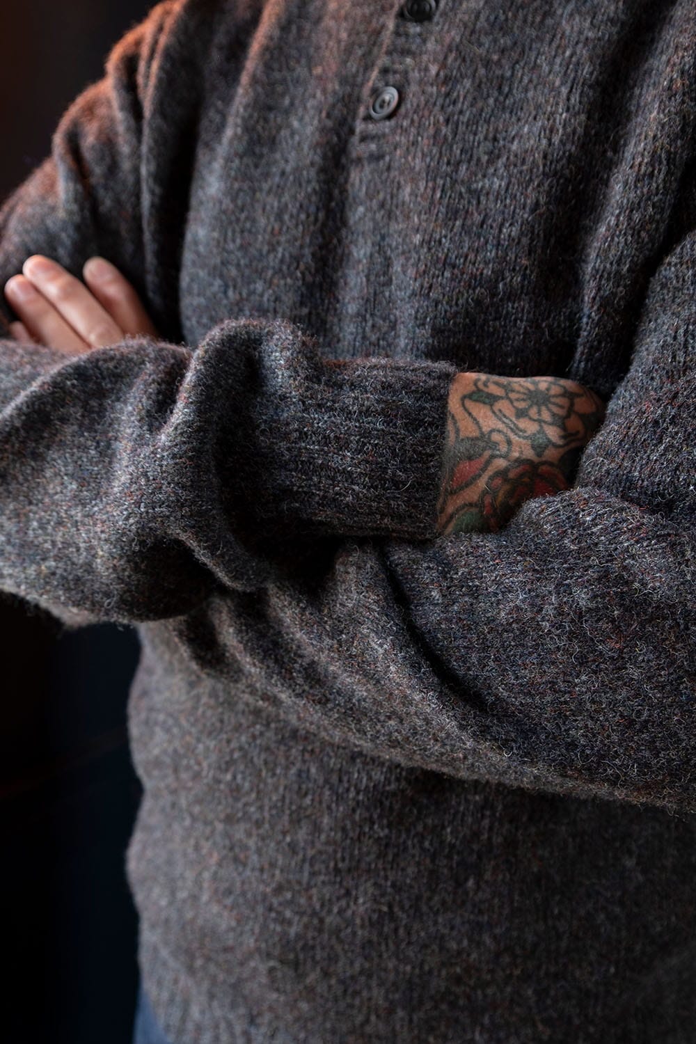 Henley Smoulder Jumper