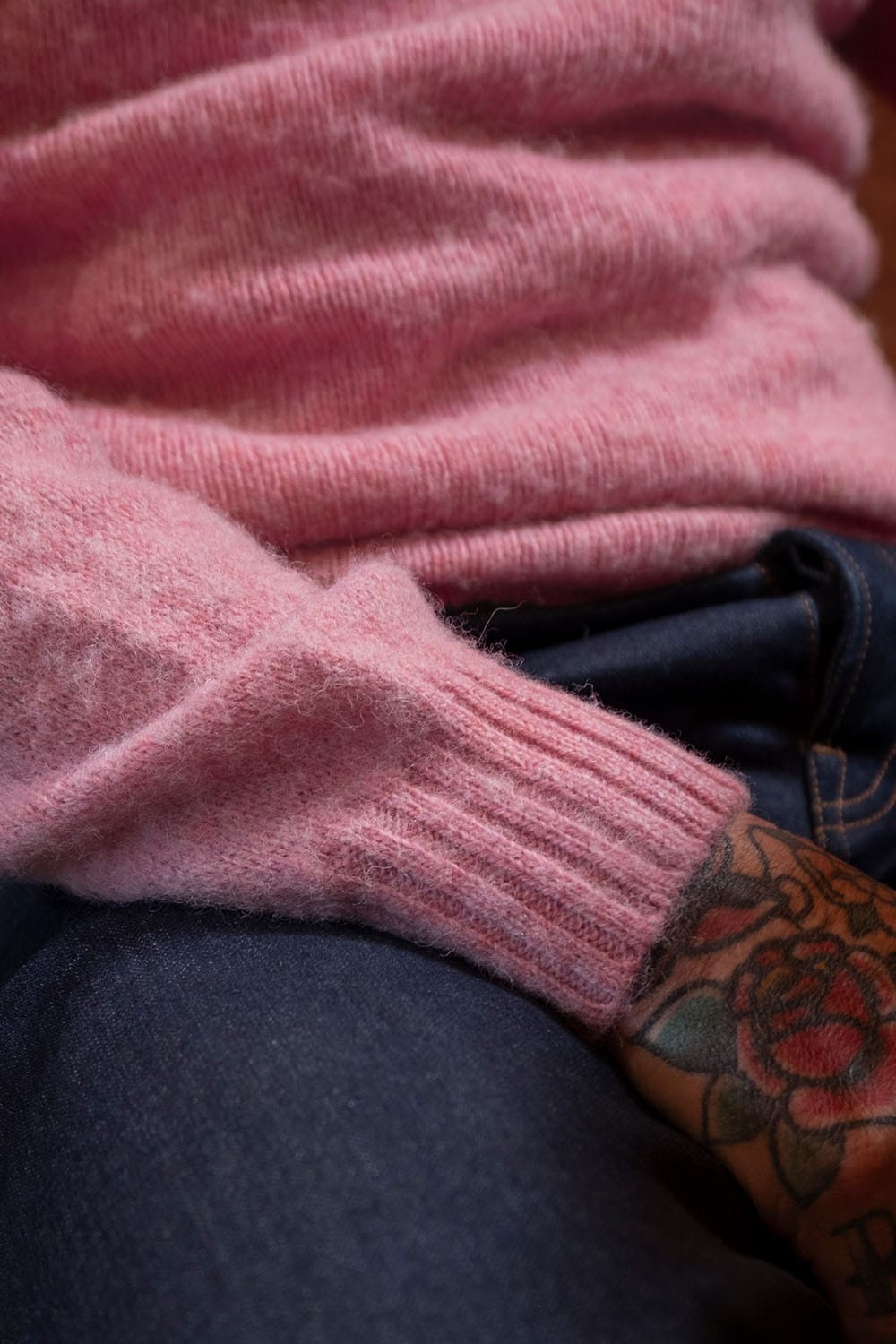 Pink Wafer Jumper