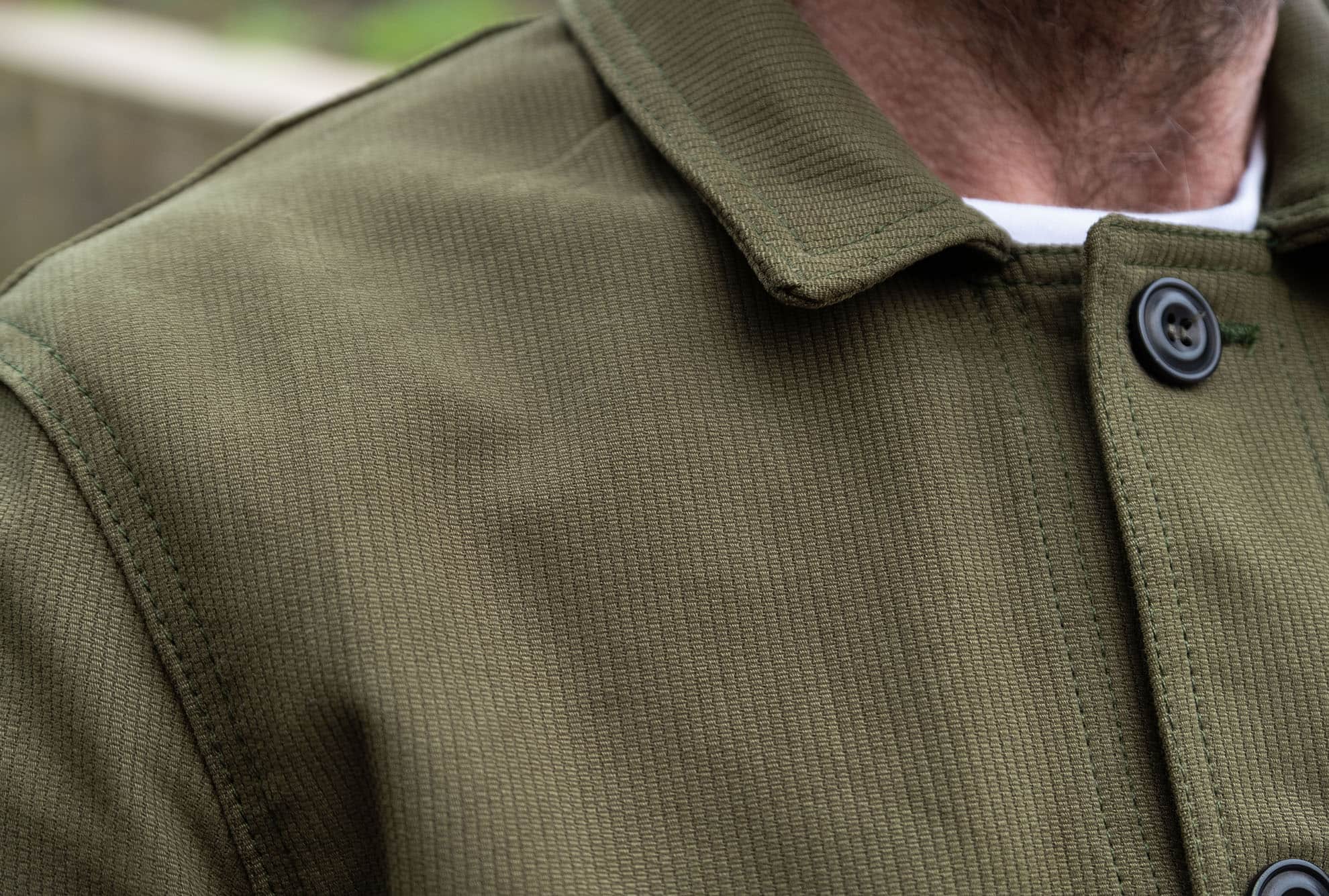 Bob Job Chore Coat / Bedford Cord Olive
