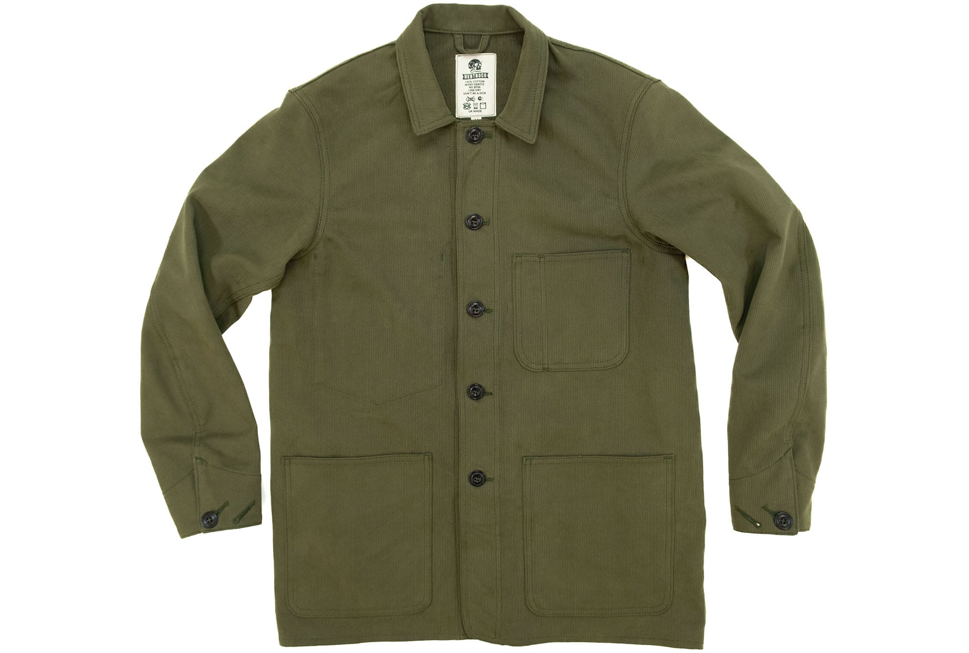 Bob Job Chore Coat / Bedford Cord Olive